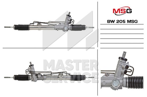 Рульова рейка з ГУР BMW 3 E46 99-05 MSG BW205 Новий купити в Україні ...