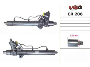 CR206 (MSG) Рулевая рейка с ГУРChevrolet Tacuma 04-08 Daewoo Rezzo 00-04