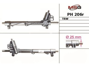 PH206R (TRW) Рульова рейка з ГУРPorsche Boxster 986 96-04 Porsche 911 05-12 Porsche Cayman 05-13