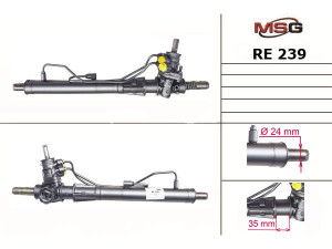 RE239 (MSG) Рулевая рейка с ГУРRenault Scenic I 97-03 Renault Megane I 96-03