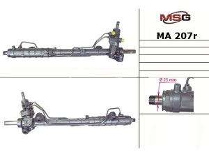 MA207R (KOYO) Рулевая рейка с ГУРMazda 6 02-07