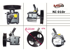 NI010R (ZF) Насос ГУРNissan Primera P11 96-02 Nissan Almera N16 00-06 Nissan Primera P12 02-08