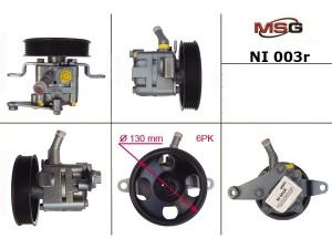 NI003R (ZF) Насос ГУРNissan X-Trail T30 00-09 Nissan Primera P12 02-08