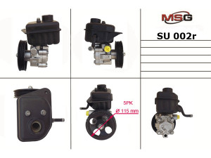 SU002R (HITACHI) Насос ГУРSubaru Legacy 94-99