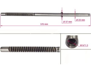 AR205RC (MSG Rebuilding) Шток рульової рейки з ГПКFiat Bravo 95-01 Alfa Romeo GTV 94-05 Lancia Dedra 89-99