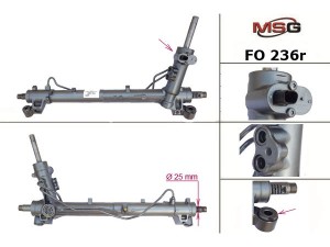 FO236R (TRW) Рулевая рейка с ГУРFord Kuga 08-13 Ford C-MAX 02-10 Ford Focus II 04-11