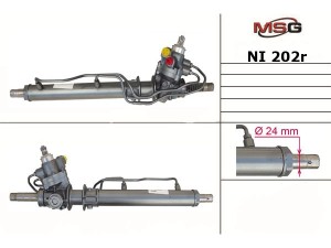 NI202R (NISSAN) Рулевая рейка с ГУРNissan Almera N15 95-00