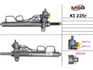 KI225R (MANDO) Рулевая рейка с ГУРHyundai Coupe 02-09 Hyundai Elantra XD 00-06