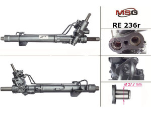 RE236R (SMI) Рулевая рейка с ГУРRenault Laguna II 00-07