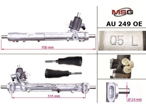 AU249OEM (ZF) Рулевая рейка с ГУРAudi Q5 08-16