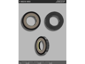 F-00231TX (TCS) Сальник 23,50/41,00*8,50 тип креслення 7V1