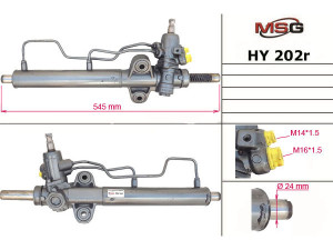 HY202R (MANDO) Рулевая рейка с ГУРHyundai Accent 00-06