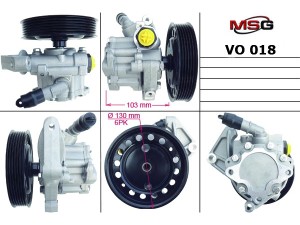 VO018 (MSG) Насос ГУРVolvo V70 07-16 Volvo XC70 07-16 Land Rover Freelander 06-14