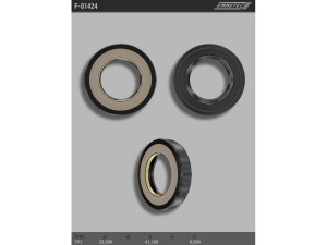 F-01424 (TCS) Сальник 23,50/41,10*8,50 тип чертежа 7V1