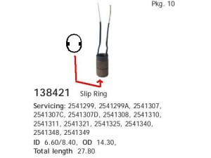 138421 (HC-Cargo) Колекторне кільце генератора