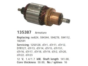 135387 (HC-Cargo) Ротор стартера