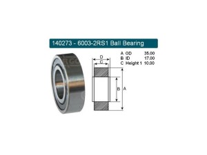 140273 (HC-Cargo) Підшипник генератора