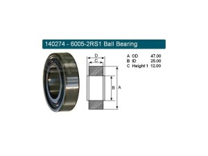 140274 (HC-Cargo) Подшипник генератора