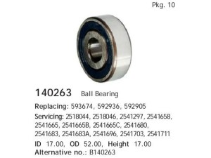 140263 (HC-Cargo) Подшипник генератора