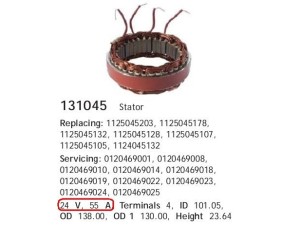 131045 (HC-Cargo) Статор генератора