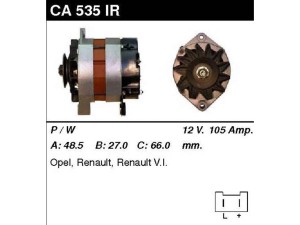 CA535IR (MSG Rebuilding) ГенераторRenault Megane I 96-03