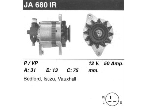 JA680IR (MSG Rebuilding) Генератор