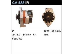 CA588IR (MSG Rebuilding) ГенераторVW Golf II 83-92 VW Polo 81-94 SEAT Ibiza 93-02