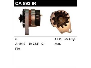 CA893IR (MSG Rebuilding) ГенераторFiat Seicento 98-10