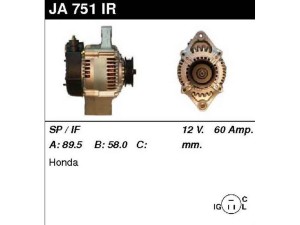 JA751IR (MSG Rebuilding) Генератор