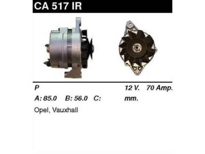 CA517IR (MSG Rebuilding) ГенераторOpel Astra F 91-98