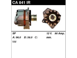 CA841IR (MSG Rebuilding) ГенераторVW Golf II 83-92 VW Passat B3-B4 88-96