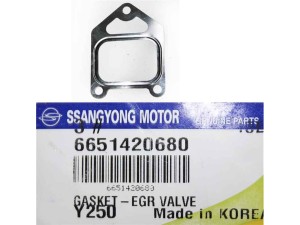 6651420680 (SSANGYONG) Прокладка клапана EGR Euro4SsangYong Rodius 07-13 SsangYong Actyon 06-11