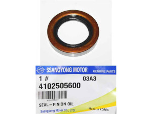 4102505600 (SSANGYONG) Сальник КПП хвостовика Tongil 2.3MPI 16V, 2.0XDI 16V, 3.2MPI 24V, 2.7XDI 20V, 2.9TD 10VSsangYong Korando 96-05