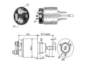 ZM773 (ZM) Втягивающее реле стартера