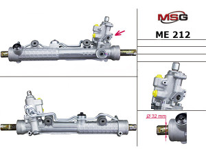 ME212 (MSG) Рульова рейка з ГПКMercedes-Benz CL C215 99-06 Mercedes-Benz S-Class W220 98-06