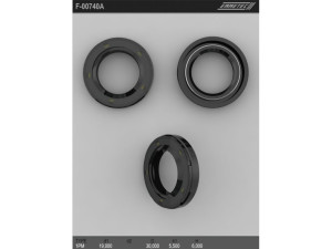 F-00740A (TOP GUN) Сальник 19,00/30,00*5,50/6,00 тип чертежа 1PM