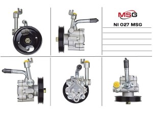 NI027 (MSG) Насос ГУРNissan Cabstar 06-13 Nissan Pathfinder R51 04-14 Nissan Navara 05-15