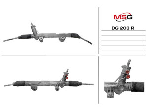 DG203R (TRW) Рулевая рейка с ГУРDodge Ram 08-19