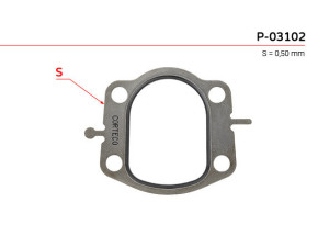 P-03102 (EMMETEC) Прокладка ГПКJeep Grand Cherokee 92-98