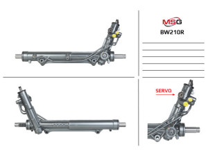 BW210R (ZF) Рулевая рейка с ГУР с тягамиBMW X5 E53 00-07