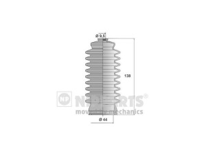 TY204DUSTER1 (MSG) Пыльник рулевой рейкиToyota Corolla 91-97