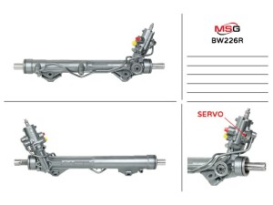 BW226R (ZF) Рулевая рейка с ГУРBMW 5 E60-61 03-10