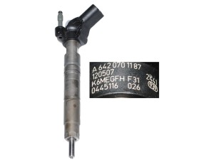 0445116026 (BOSCH) Форсунка дизель Bosch 3.0CDI 24VMercedes-Benz E-Class W212 09-16 Mercedes-Benz GLS X166 16-19