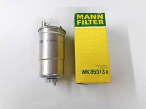 WK853/3X (MANN-FILTER) Фильтр топливныйVW LT28-55 96-06 Audi A4 04-08 Skoda Superb 01-08