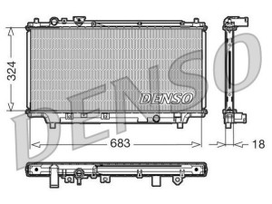 DRM44002 (DENSO) Радиатор основной