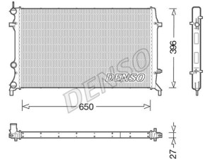 DRM32043 (DENSO) Радиатор основнойVW Beetle 11-19 VW Beetle 98-11 VW Jetta VI 10-18