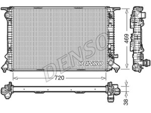 DRM02041 (DENSO) Радиатор основнойAudi Q5 08-16