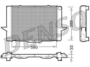 DRM33040 (DENSO) Радіатор основнийVolvo C70 96-05