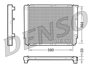 DRM33050 (DENSO) Радіатор основний