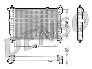 DRM20011 (DENSO) Радіатор основнийOpel Astra G 98-05